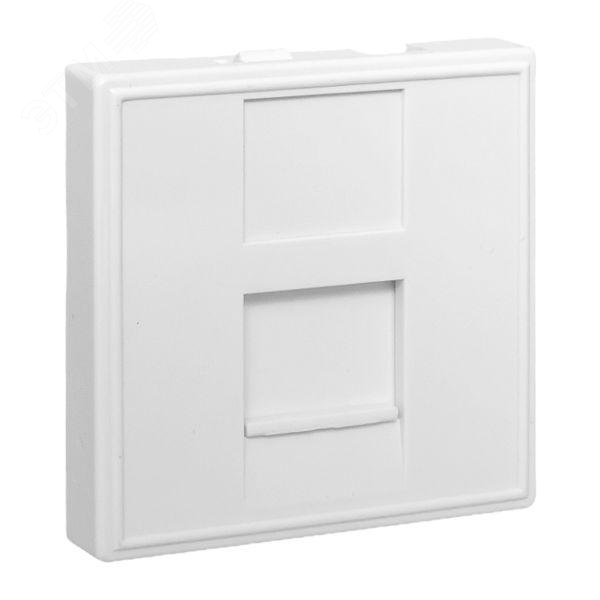 Изображение товара Розетка RJ45, категории 6 (ширина 2 модуля) (шт)