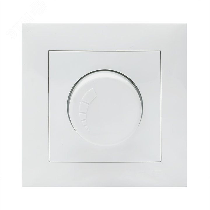 Изображение товара Валенсия светорегулятор 600W 220В белый с сенсорным управлением и скрытым монтажом