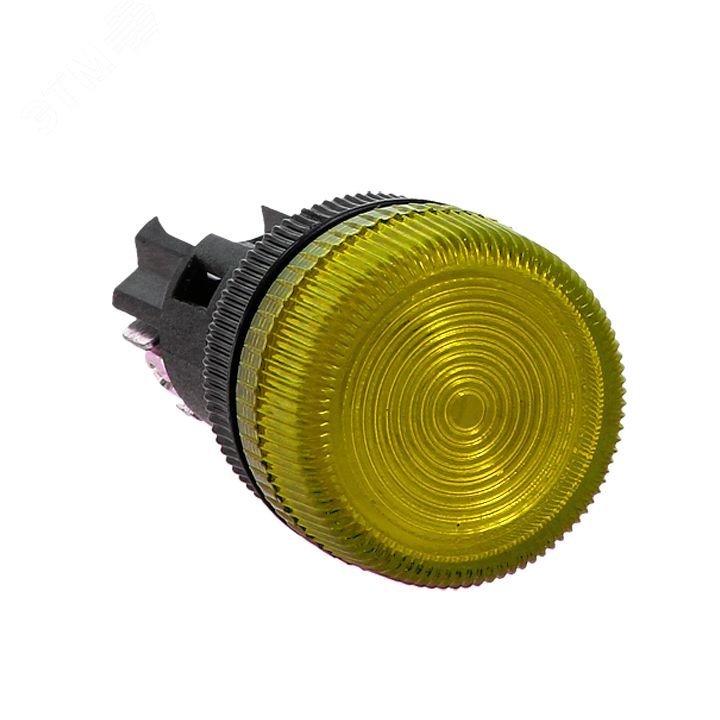 Лампа ENS-22 желтая с подсветкой 380В la-ens-o-380 EKF