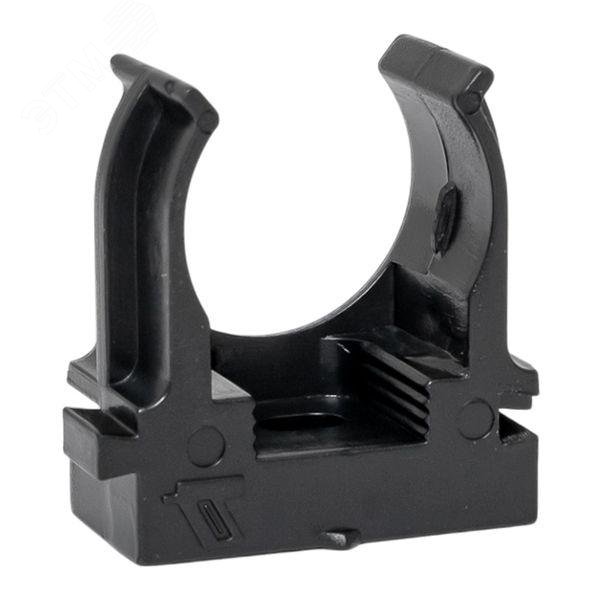 Изображение товара Крепеж-клипса для монтажного пистолета d20 мм черная -Plast (шт)