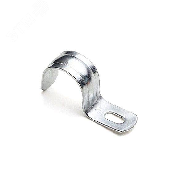 Изображение товара Скоба металлическая однолапковая d21-22мм PROxima (шт)