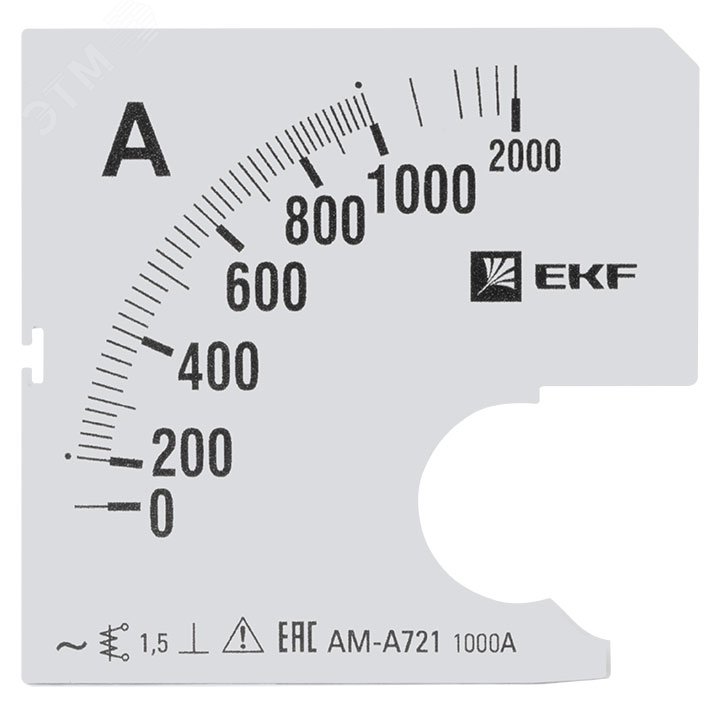 Шкала сменная для A721 1000/5А-1,5 PROxima s-a721-1000 EKF - превью 2