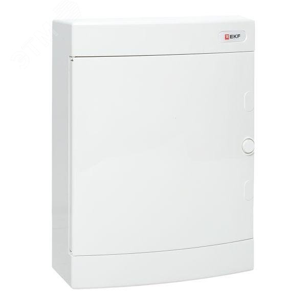 Изображение товара Щит распределительный навесной Unix белая дверь 2х12 модулей IP41 EKF PROxima