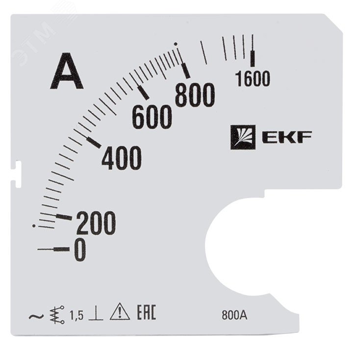 Шкала сменная для A961 800/5А-1.5 PROxima s-a961-800 EKF - превью 2