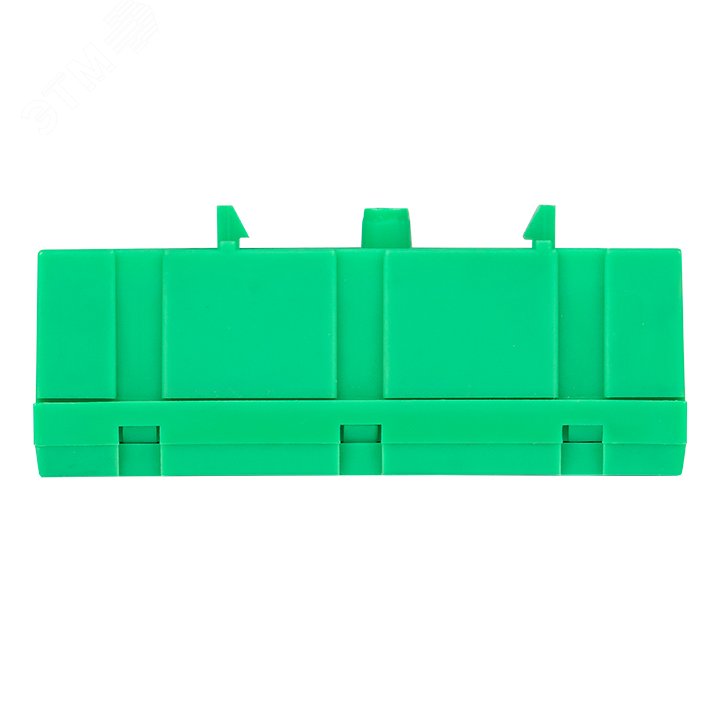 Шина 0 PE 6х9мм 10 отверстий латунь зеленый изолированный корпус на DIN-рейку PROxima sn0-63-10-ig EKF - превью 4