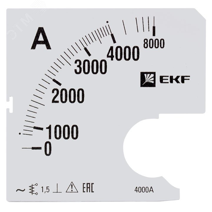 Шкала сменная для A961 4000/5А-1.5 PROxima s-a961-4000 EKF - превью 2