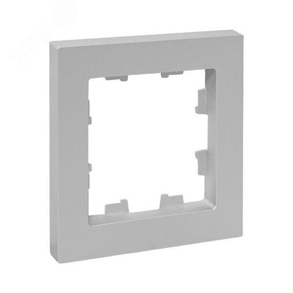 Изображение товара Эпика Рамка 1-местная алюминий пластик EKF серийная