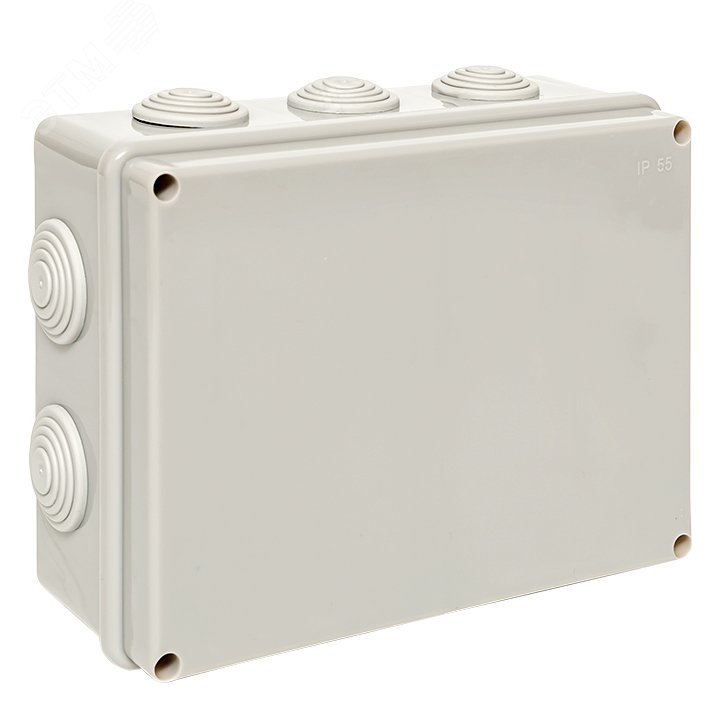 Коробка распаячная КМР-050-042 пылевлагозащитная 10 мембранных вводов уплотнительный шнур (190х140х70) PROxima plc-kmr-050-042 EKF - превью 3