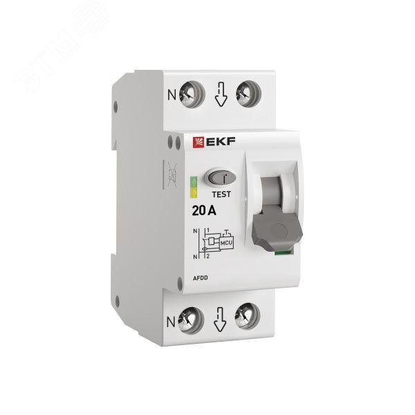Изображение товара Устройство защиты от дугового пробоя 20А EKF PROxima 1P+N