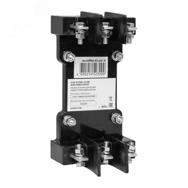 Изображение товара Панель втычная для ВА-99М 63 заднего присоединения EKF