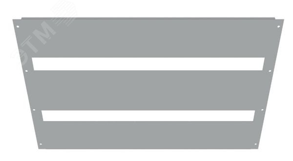 Изображение товара Пластрон FORT высотой 500мм под 2 уровня мод автоматического выключателя для шкафа шириной 400мм PR