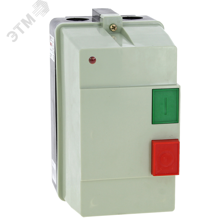 Изображение товара Пускатель магнитный ПМЛ-2230-32А-230В с тепловым реле 23-32А в корпусе IP65, с кнопками Пуск/Стоп, с индикацией (шт)