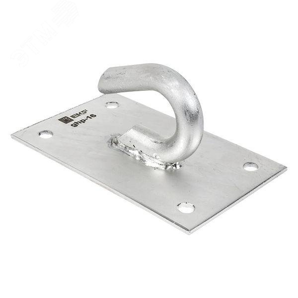 Изображение товара Крюк для плоской поверхности GHP16 EKF индивидуальная упаковка