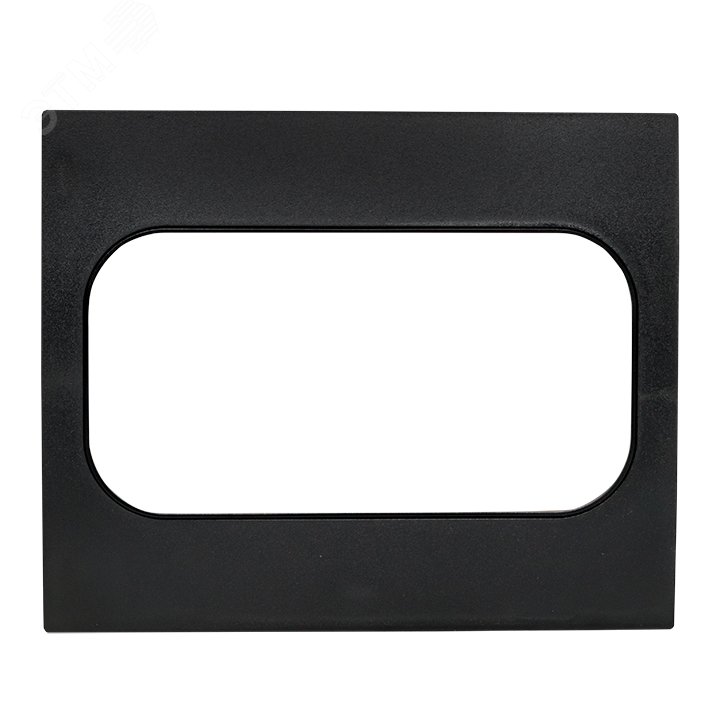 Изображение товара Рамка для 2-местной розетки EKF серии Стокгольм черная