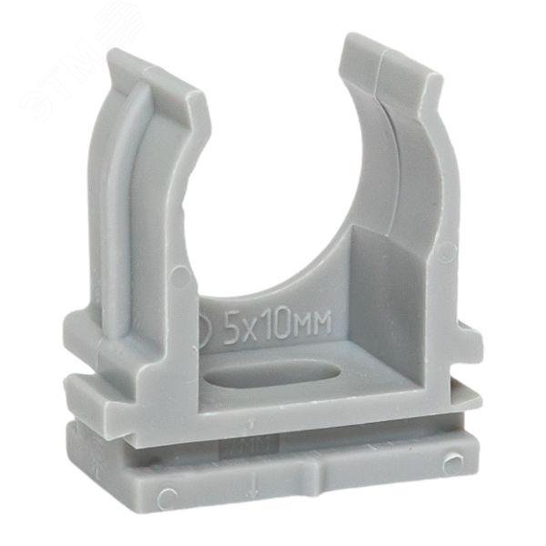 Изображение товара Крепеж-клипса для ручного монтажа d20 мм серая EKF-Plast (шт)