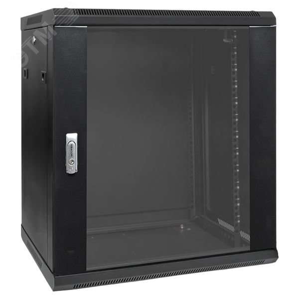 Изображение товара Шкаф настенный 19' TERACOM PRO 12U 600х450 мм дверь стеклянная с замком-ручкой чёрный (шт) Изображение товара Шкаф настенный 19' TERACOM PRO 12U 600х450 мм дверь стеклянная с замком-ручкой чёрный (шт)