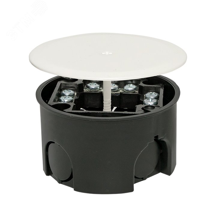 Коробка распаячная КМТ-010-021 для подштукатурного монтажа с клеммником ...