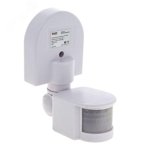 Изображение товара Датчик движения ИК настенный 1200Вт 180 градусов IP44 PROxima MS-16C