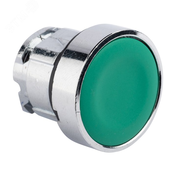 Механизм кнопки исполнительный XB4 зеленый плоский возвратный без фиксации без подсветки PROxima XB4BA-G EKF - превью 2