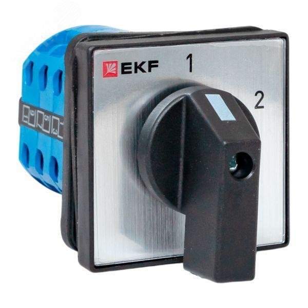 Изображение товара Переключатель кулачковый ПК-1-53 10А 3P IP65 EKF PROxima