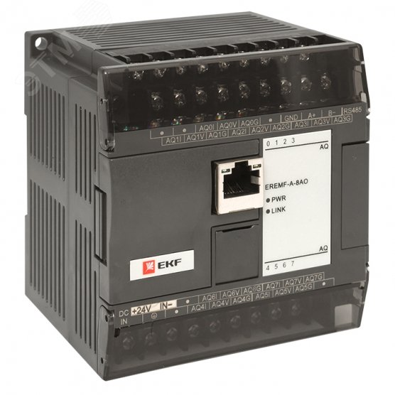 Модуль аналогового вывода EREMF 8 PRO-Logic EREMF-A-8AO EKF - превью