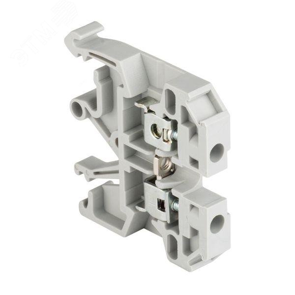 Изображение товара Клемма винтовая JXB-2.5/35 серая (шт)