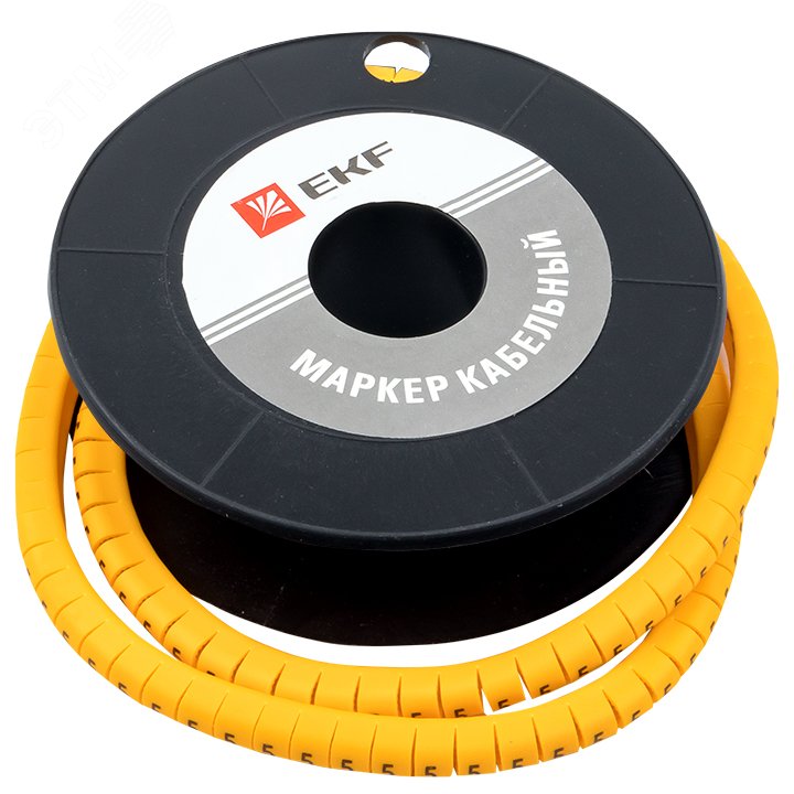 Маркировочное кольцо 0-1.5мм (2) КМ (1000шт) plc-KM-1.5-2 EKF - превью 3