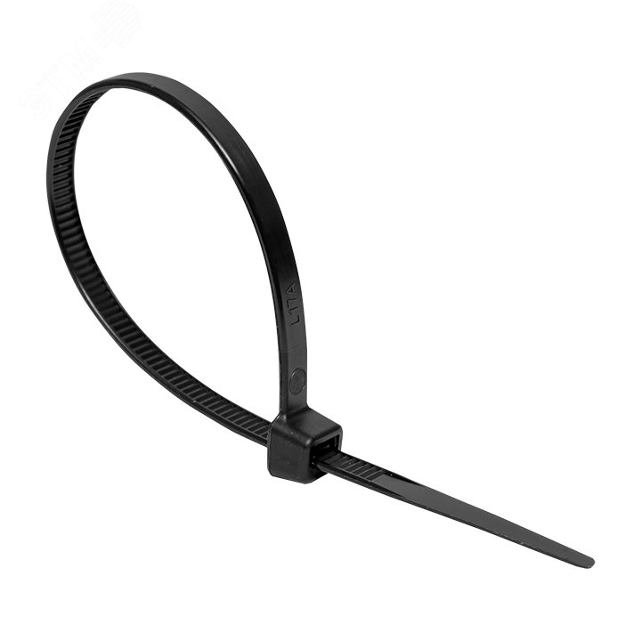 Хомут P6.6 стандартный черный 4.8x400 (100шт) FlexLock PROxima артикул ...