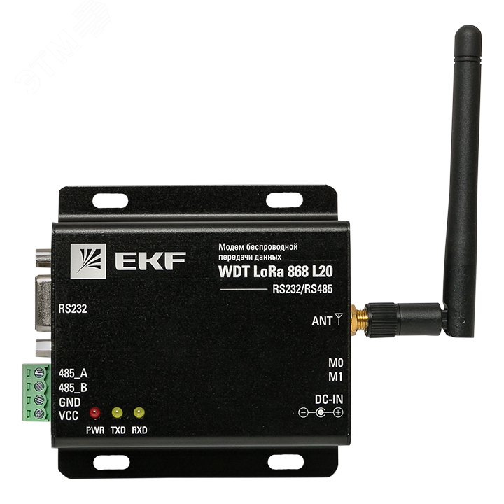Модем беспроводной передачи данных WDT LoRa 868 L20 PROxima wdt-L868-20 EKF - превью 4