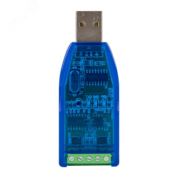 Преобразователь интерфейсов RS485-USB PROxima RSU-C-1 EKF - превью 4