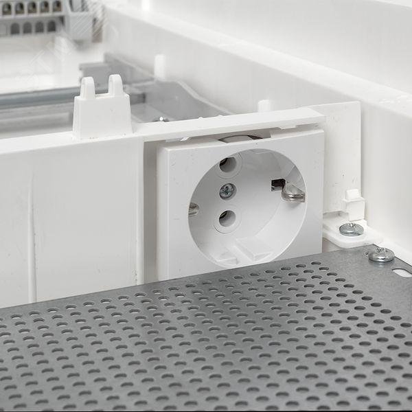 Изображение товара Модульная розетка 16 А Nova PROxima EKF для щитка Сербия