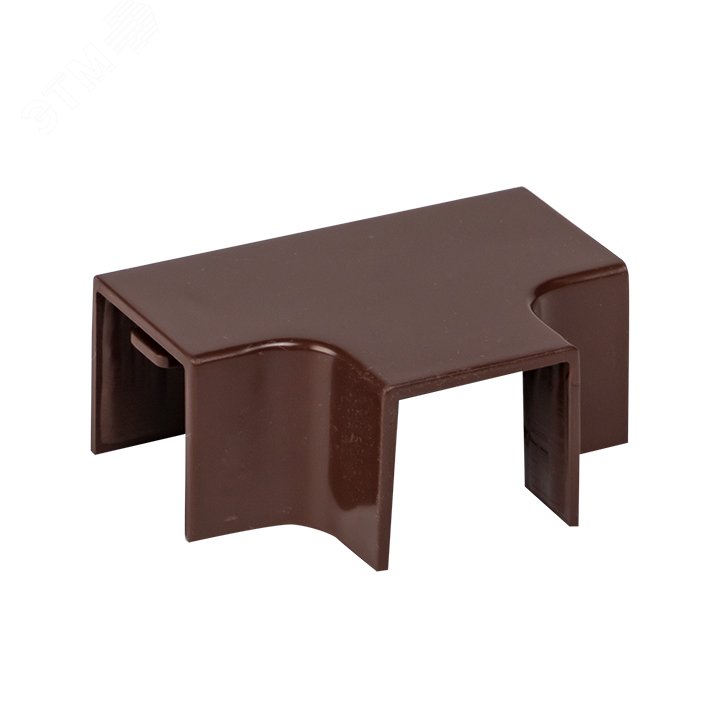 Изображение товара Угол T-образный (16х16) (4 шт) Plast под темное дерево (упак)