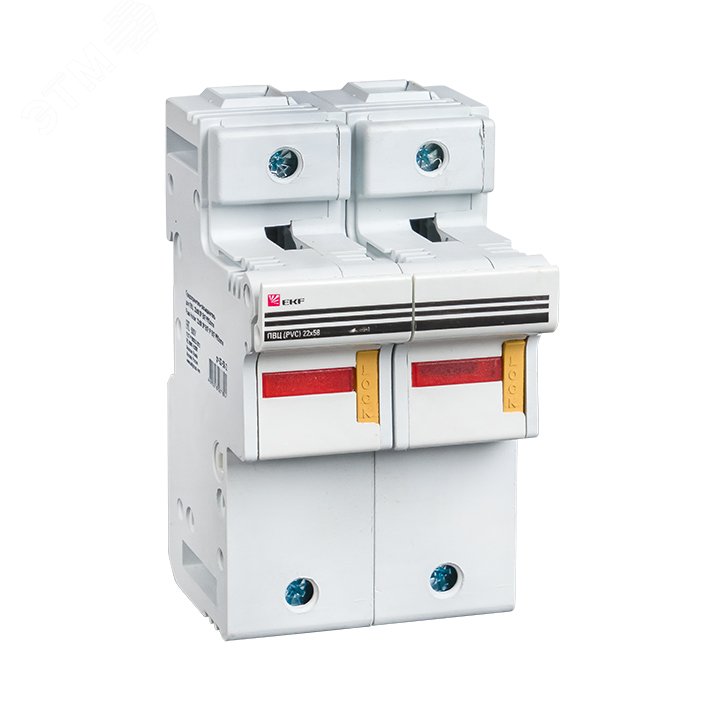 Изображение товара Предохранитель-разъединитель для ПВЦ 22x58 2P(индикация) (шт)