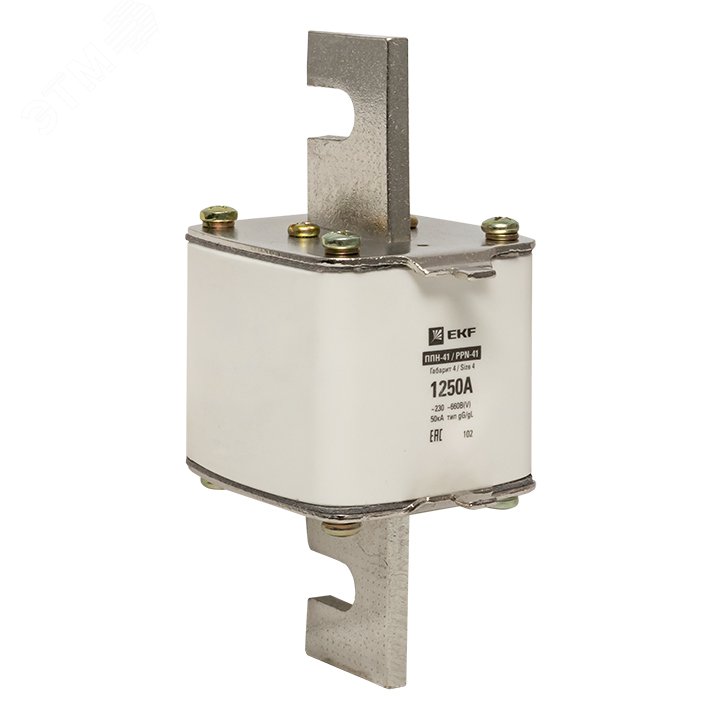 Изображение товара Плавкая вставка ППН-41 1250А/1250А габарит 4 EKF PROxima