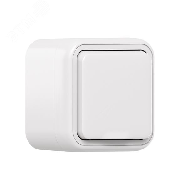 Изображение товара Розетка, одноместная, ОП, винтовые клеммы белый, Бронто EKF (шт)