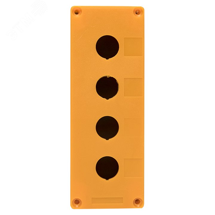 Корпус КП104 пластиковый 4 кнопки желтый cpb-104-o EKF - превью 2