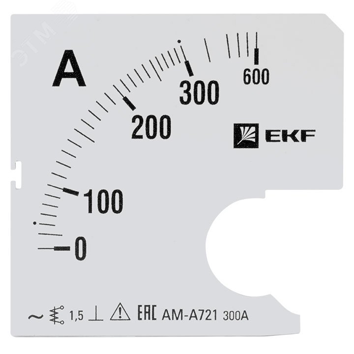 Шкала сменная для A721 300/5А-1,5 PROxima s-a721-300 EKF - превью 2