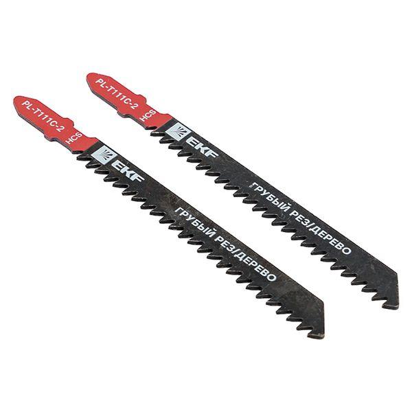 Пилки для электролобзика T111C (грубый рез по дереву)(HCS)(2 шт)  Master