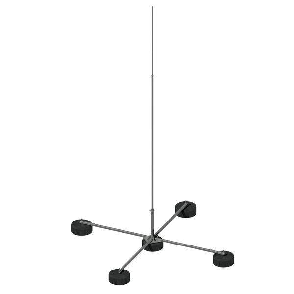 Мачта молниеприемная стальная оцинкованная L=8м EKF