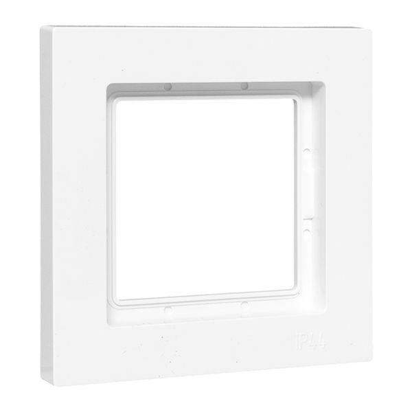 Эпика Рамка 1-местная IP44 белый пластик EKF