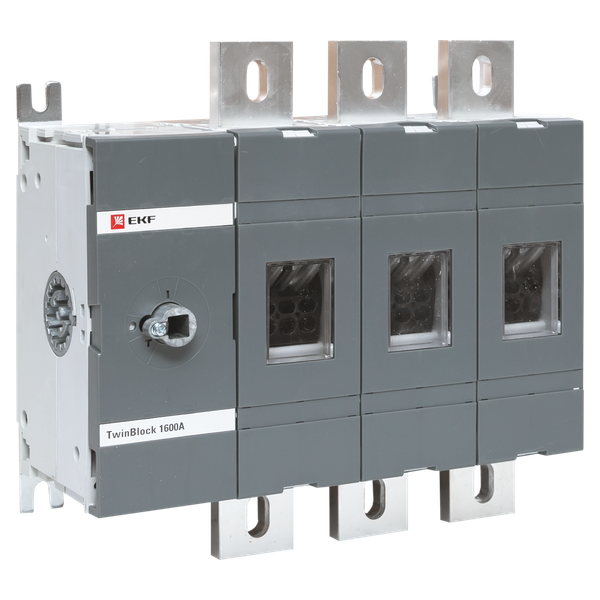 Рубильник 2500A 3P без рукоятки управления Twin block