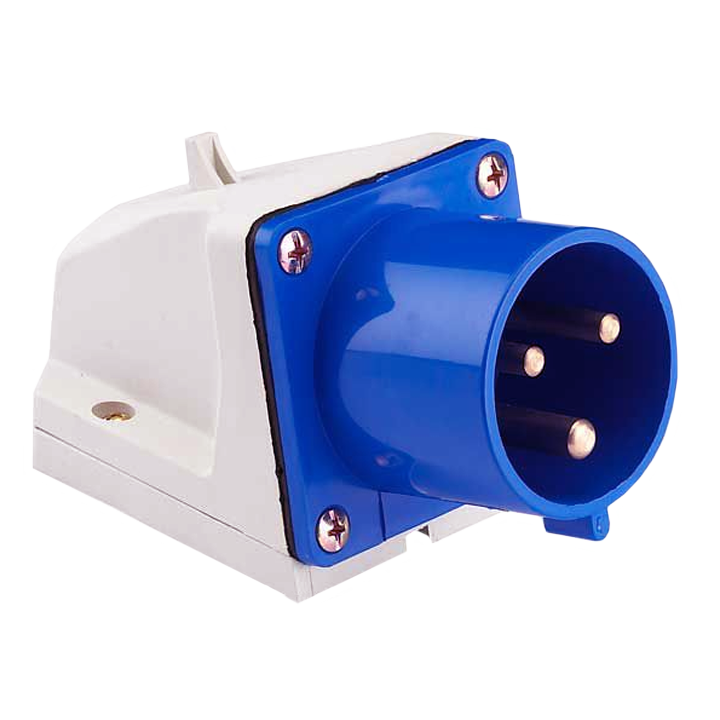 Вилка стационарная 523 2Р+РЕ 32А 220В IP44 PROxima