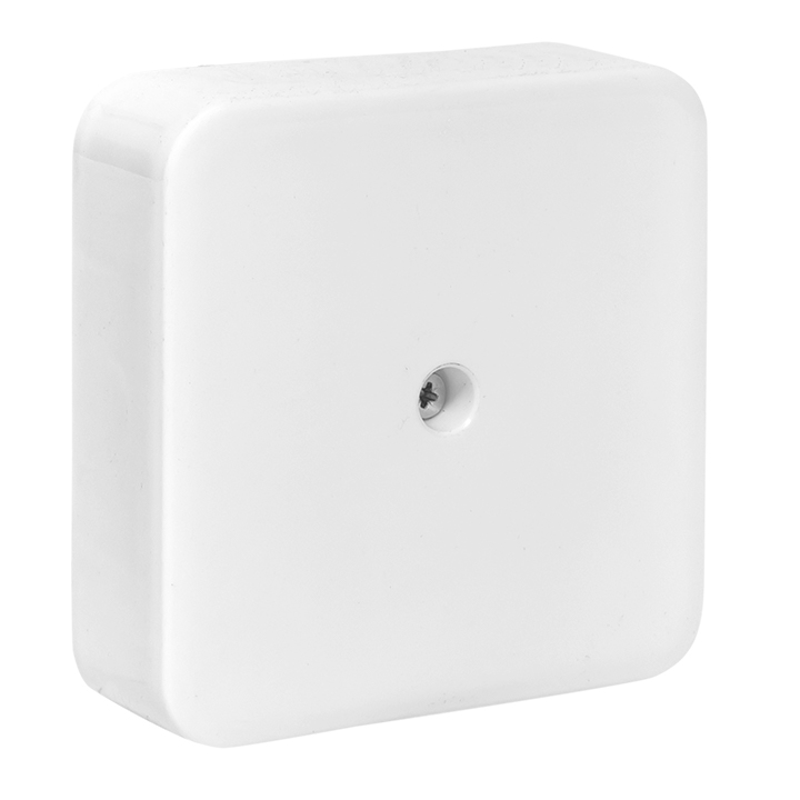 Коробка разветвительная КМР-030-030кг наружная (75х75х25) белая с клеммником PROxima