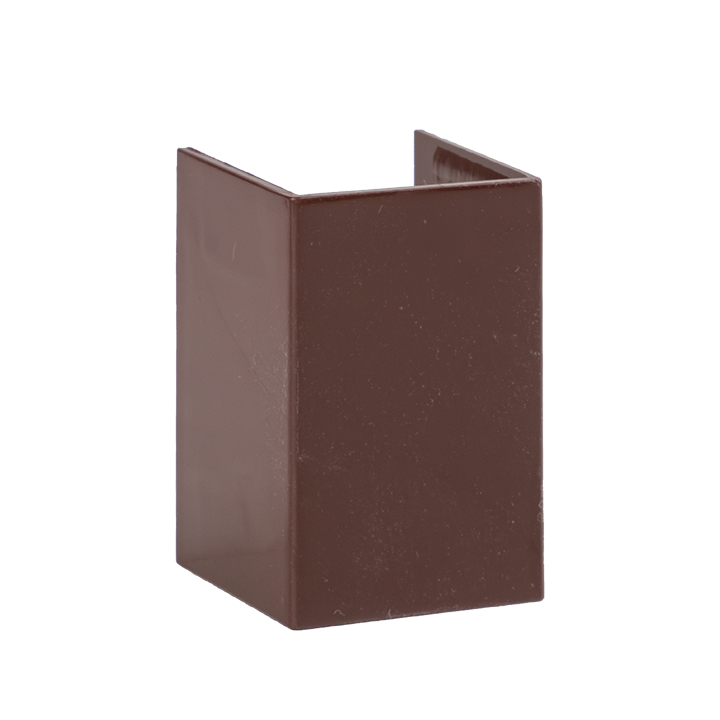 Соединитель (25х25) (4 шт) Plast под темное дерево