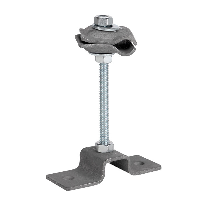 Держатель проводника на горизонтальную, вертикальную поверхность, L 80 мм, PROxima