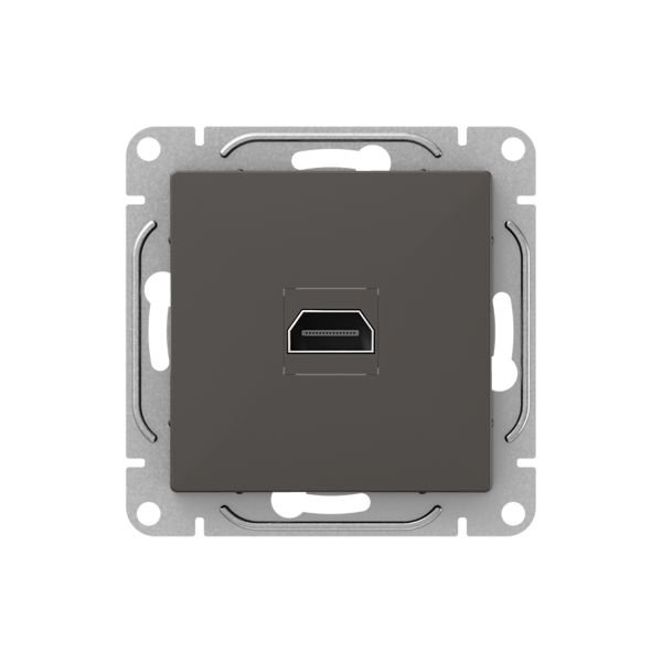 Механизм розетки HDMI  мокко Эпика EKF