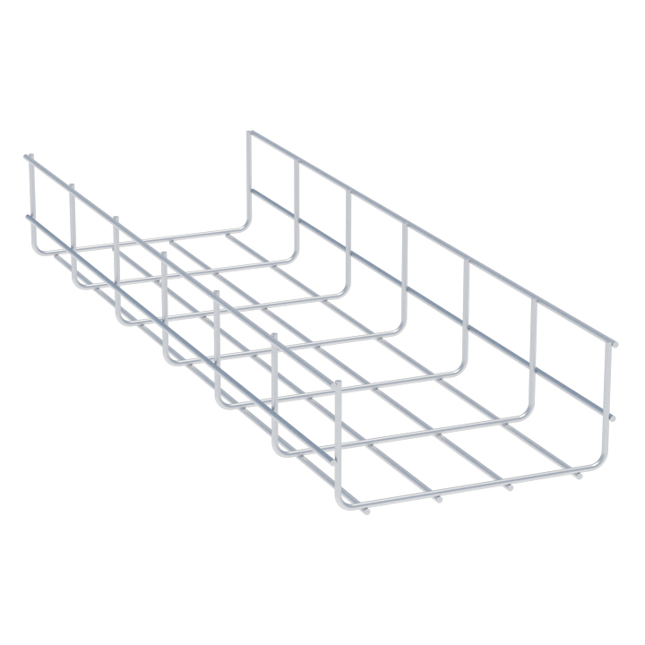 Лоток проволочный 80х150х3000-3,8мм INOX