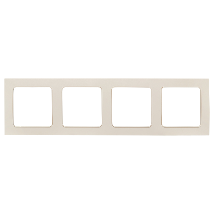 Стокгольм Рамка 4-местная белая