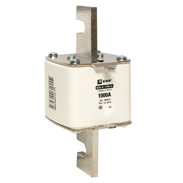 Вставка плавкая ППН-41 1250/1000А габарит 4