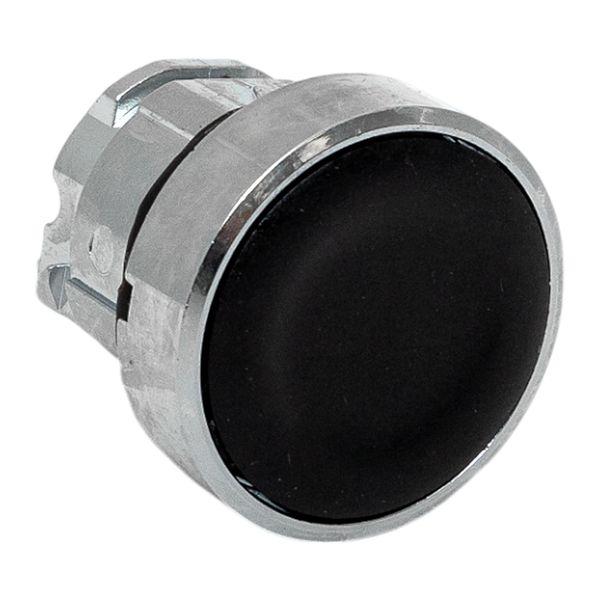 Исполнительный механизм кнопки XB4 черный плоский возвратный без фиксации, без подсветки IP65